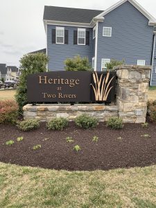 Heritage at Two Rivers Sign